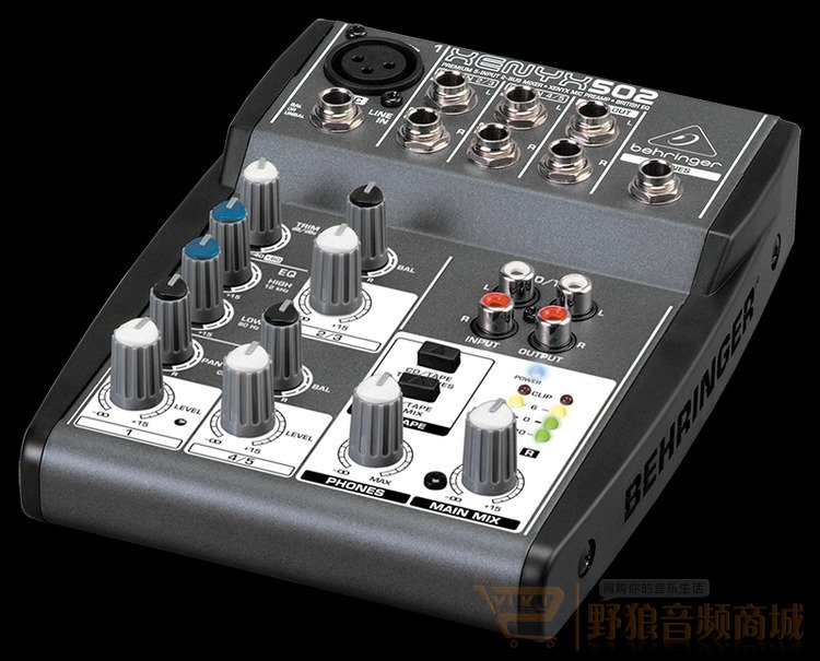 百灵达(BEHRINGER) XENYX 502 调音台